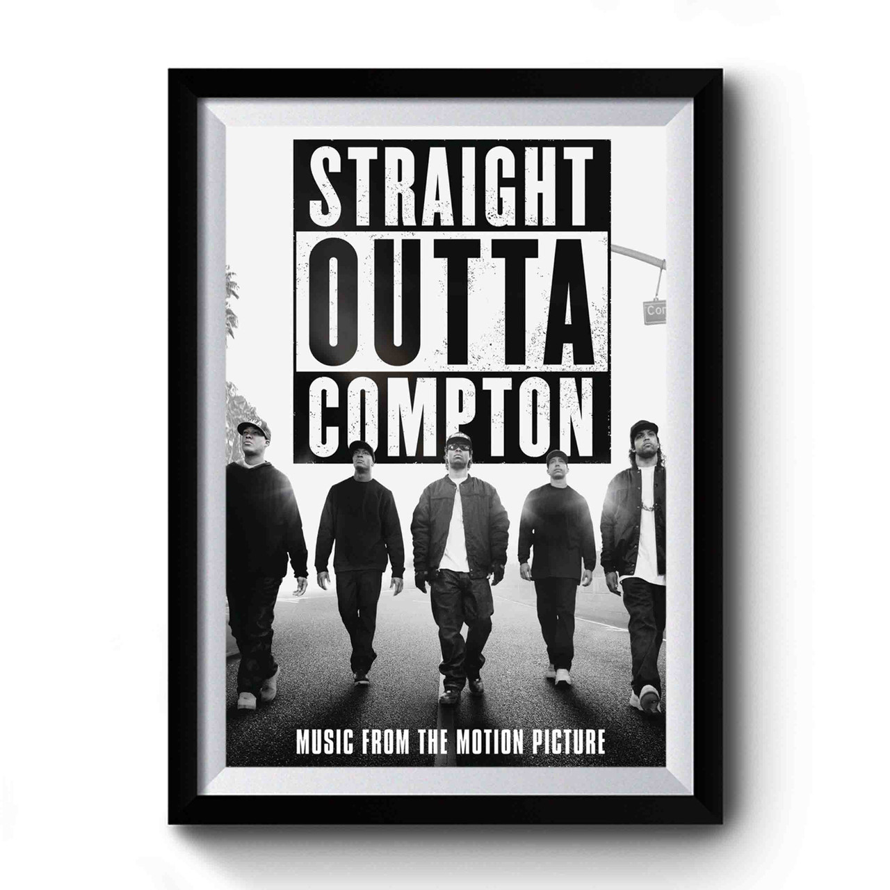 Straight Outta Compton Album Cover Premium Poster